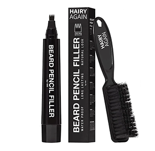 HairyAgain© Beard Pencil Bundle (Includes 4 Free Gifts)